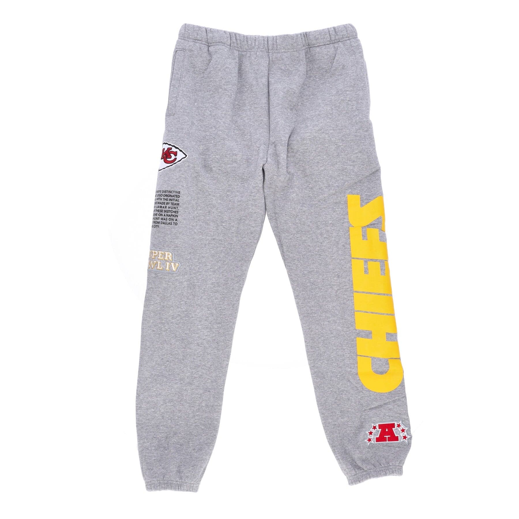 Pantalon de survetement polaire pour hommes Nfl Team Origins Fleece Pant Kanchi Grey Heather