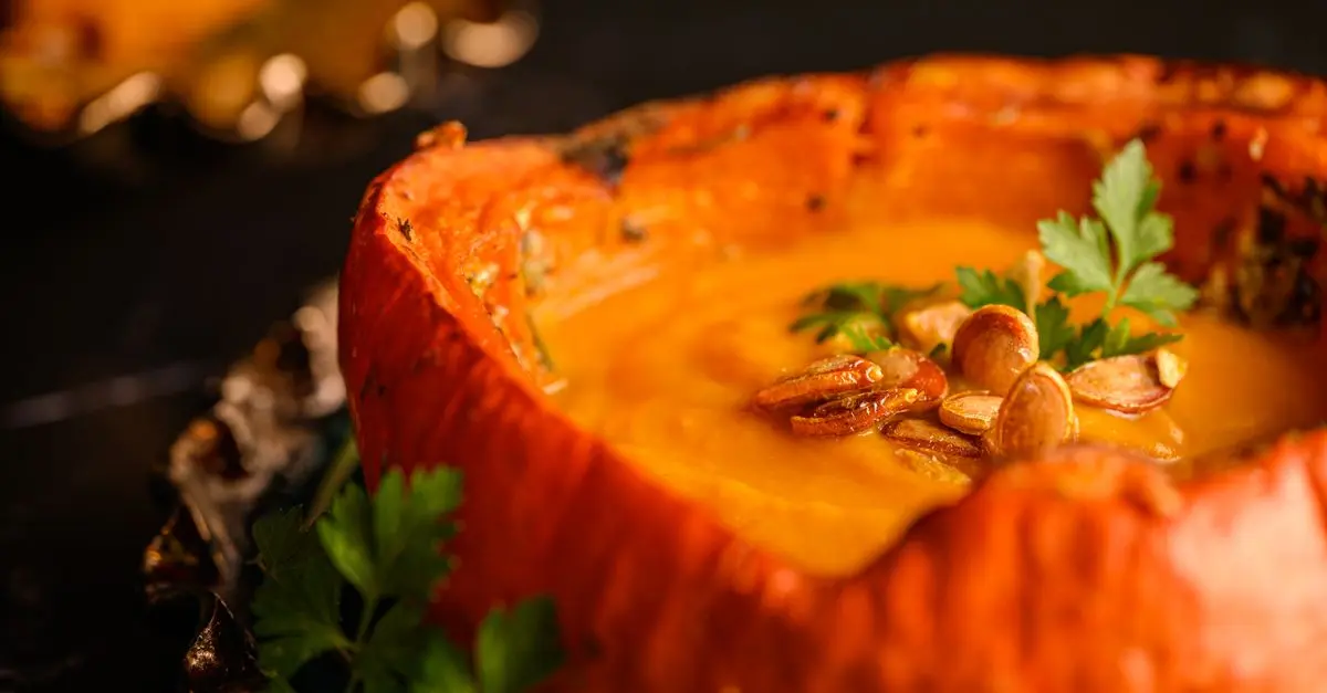Les meilleures recettes de potages à base de citrouille