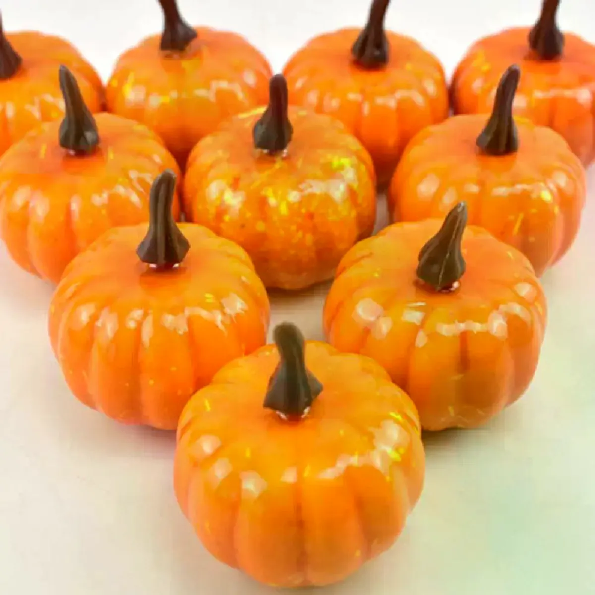 Citrouille déco Halloween - Orange